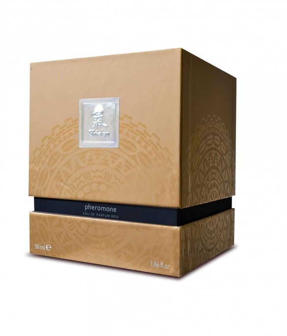 Духи із феромонами чоловічі SHIATSU Pheromone Fragrance men grey, 50 мл