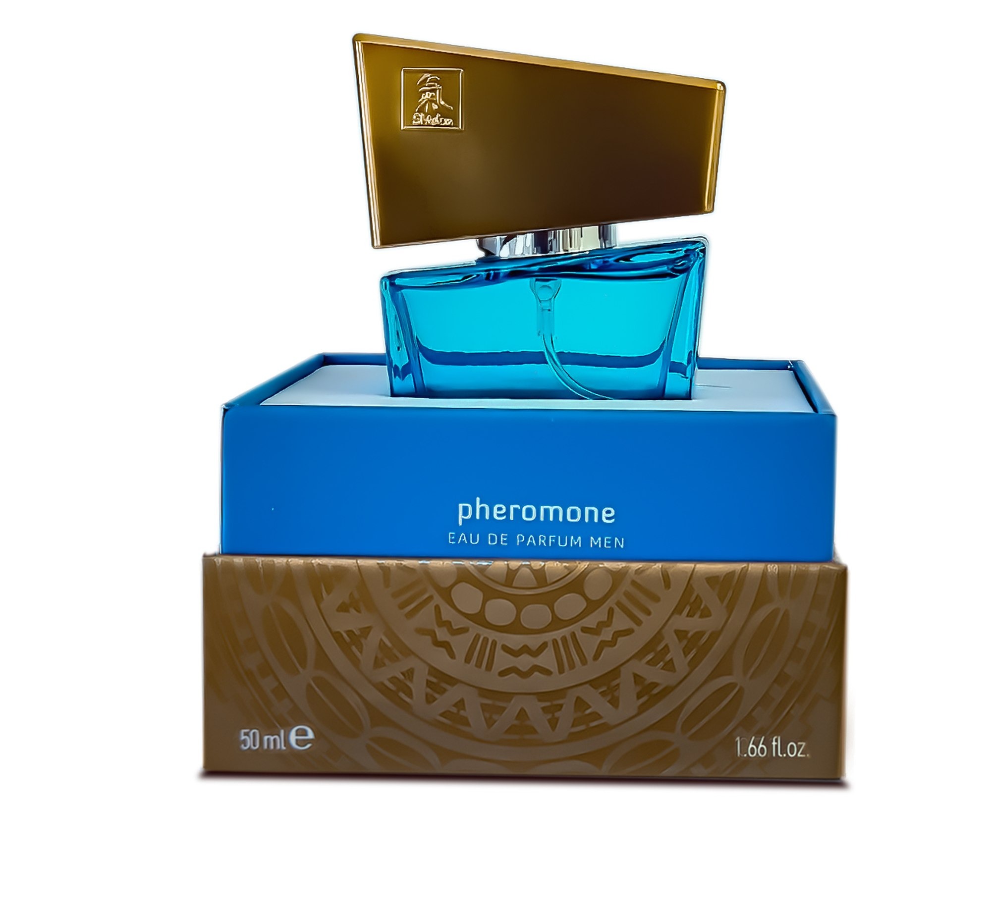 Духи з феромонами чоловічі SHIATSU Pheromone Fragrance men lightblue, 50 мл