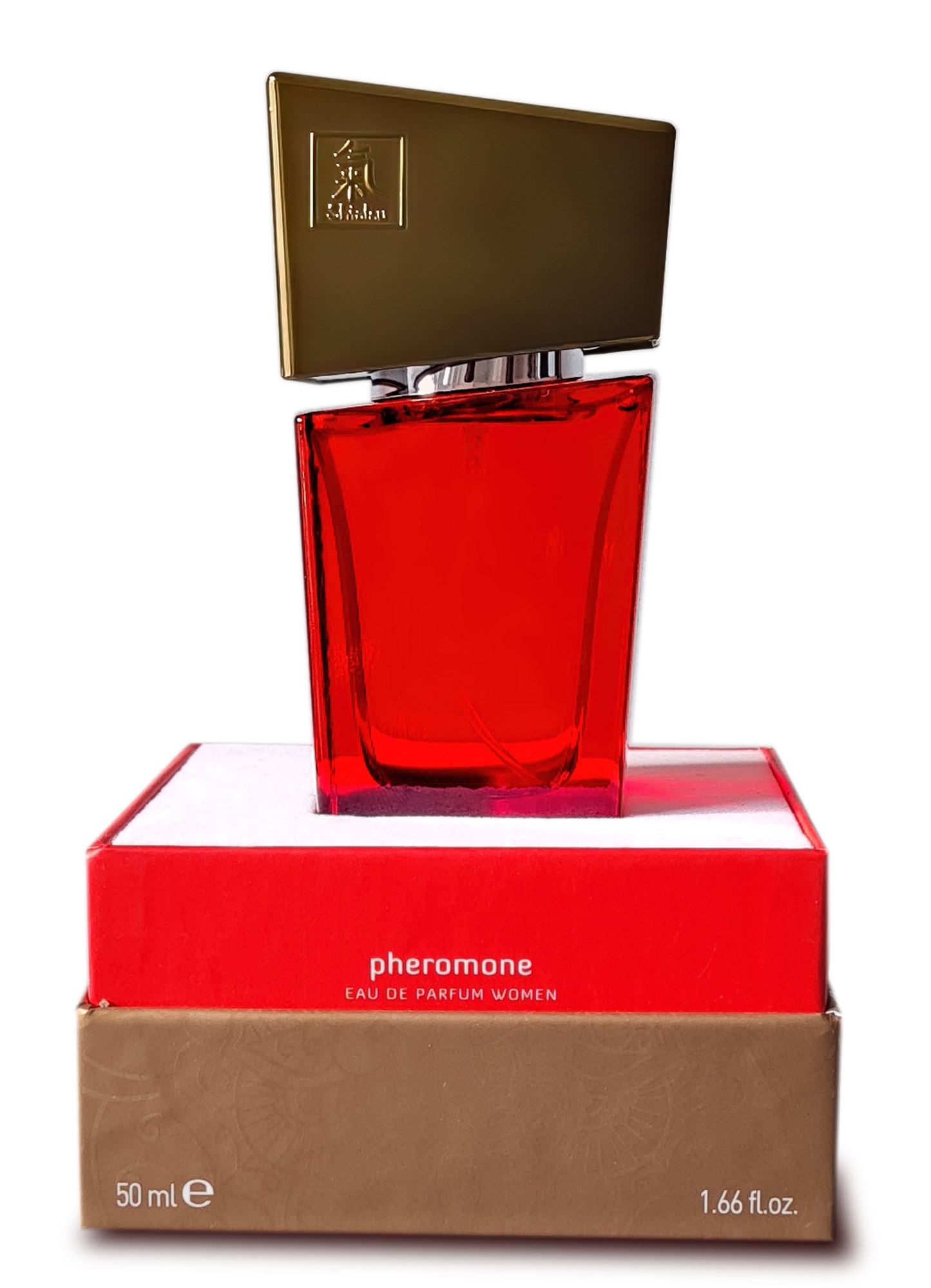 Духи с феромонами женские SHIATSU Pheromone Fragrance women red, 50 мл