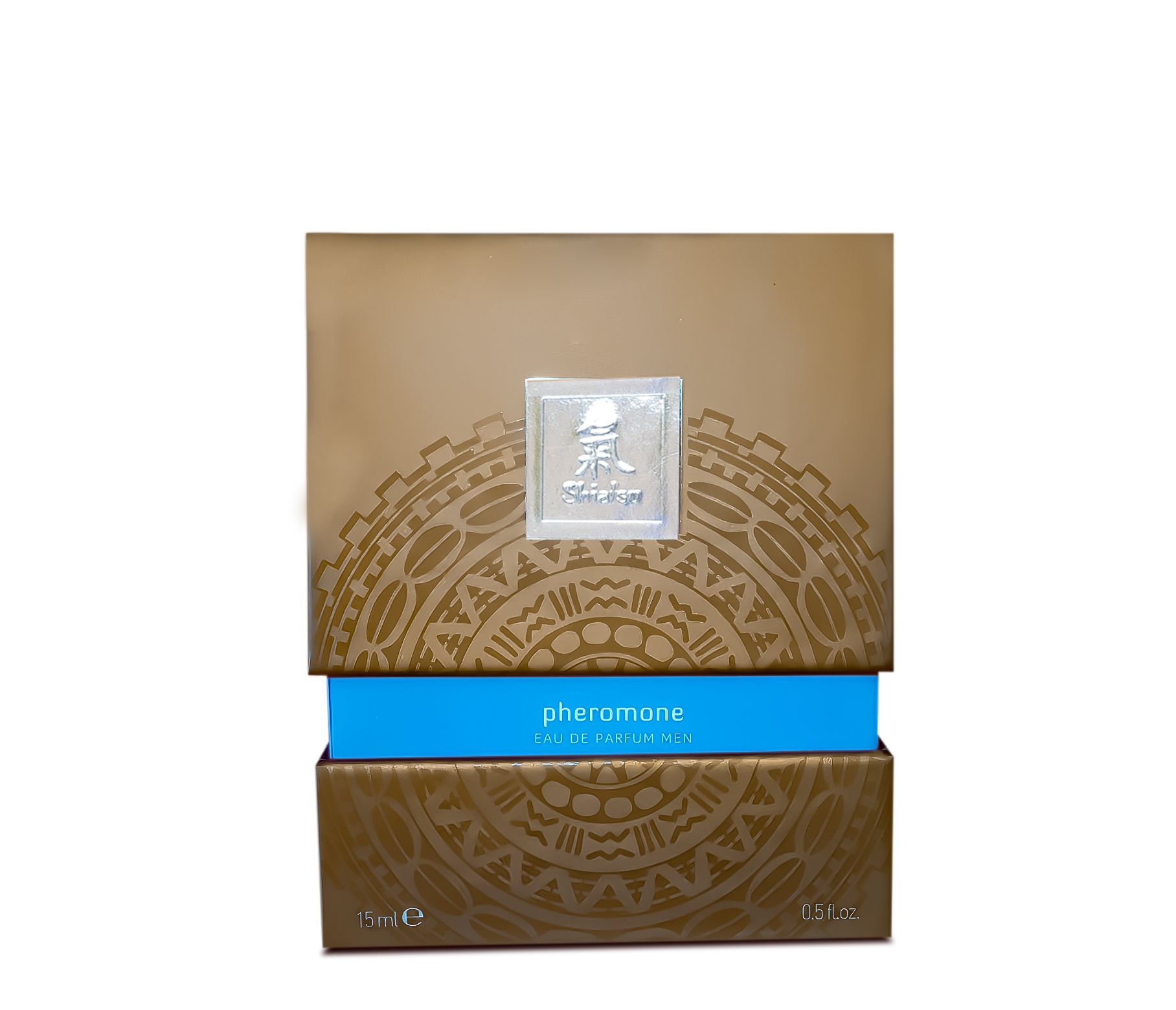 Духи з феромонами чоловічі SHIATSU Pheromone Fragrance men lightblue, 15 мл