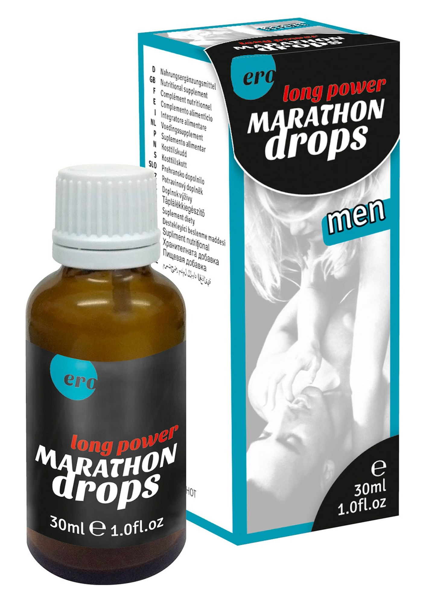 Подовжувальні краплі для чоловіків ERO Marathon Drops, 30 мл