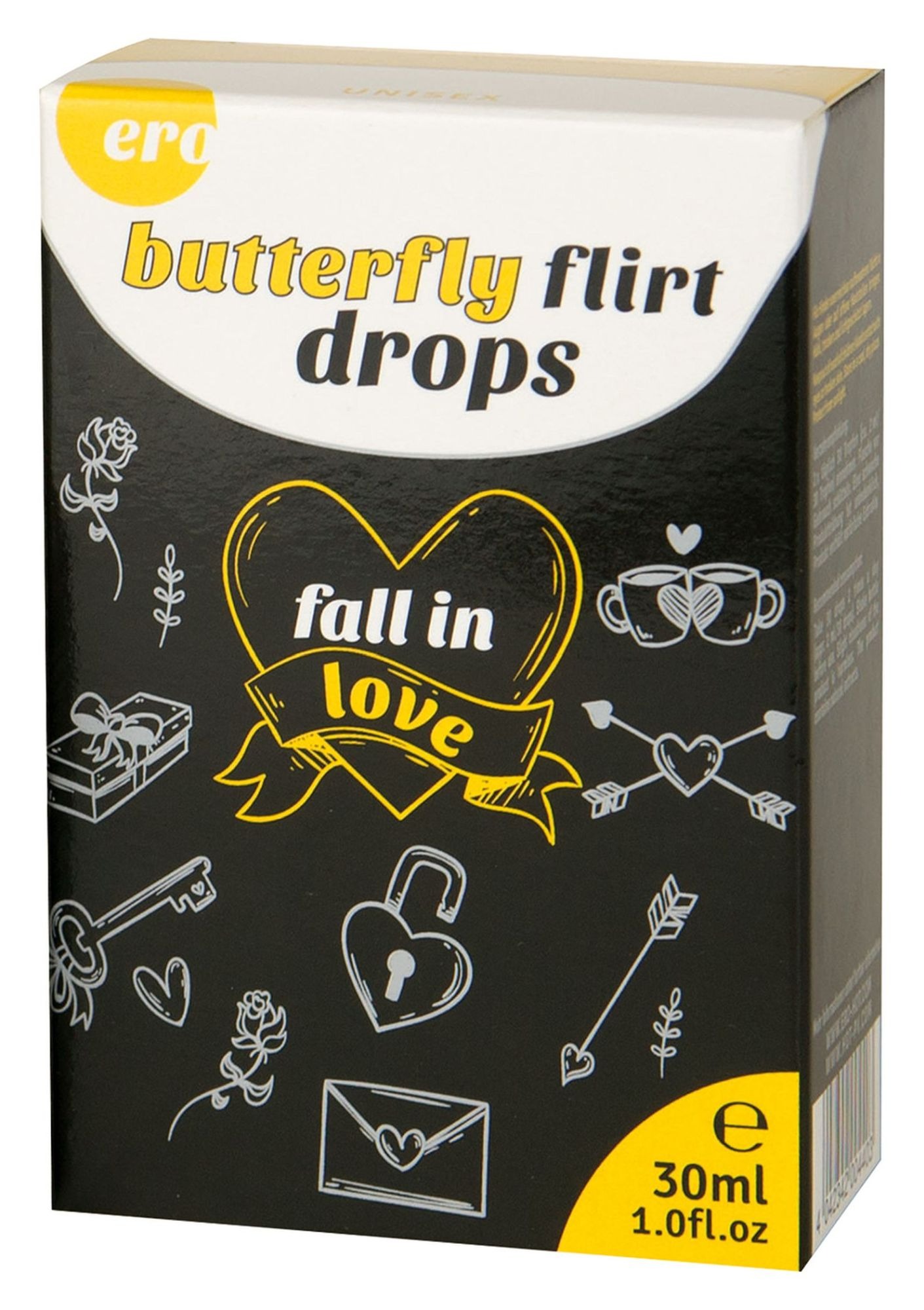 Збуджуючі краплі для двох ERO Butterfly Flirt Drops, 30 мл