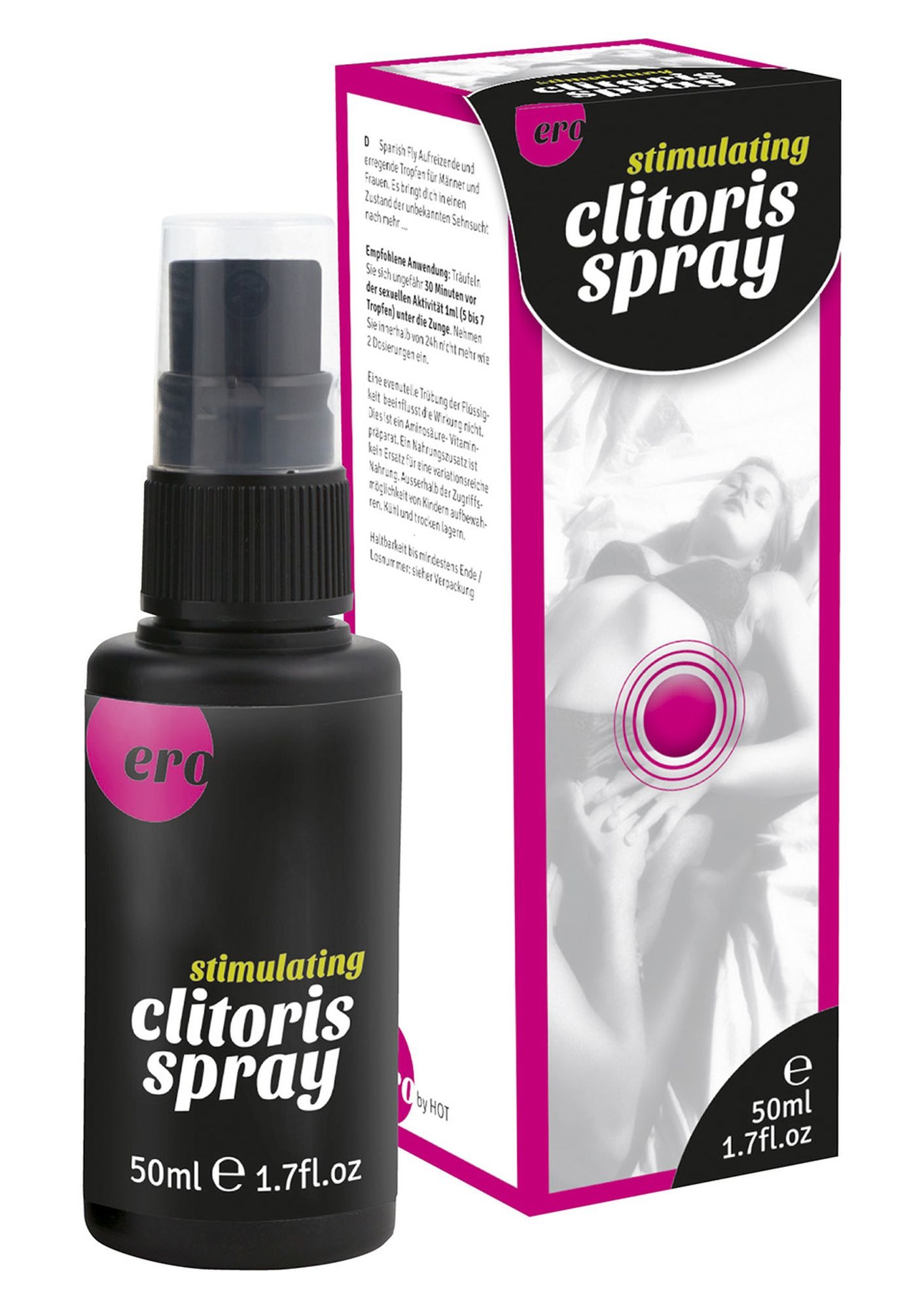 Збудливий кліторальний спрей ERO Stimulating Clitoris Spray, 50 мл