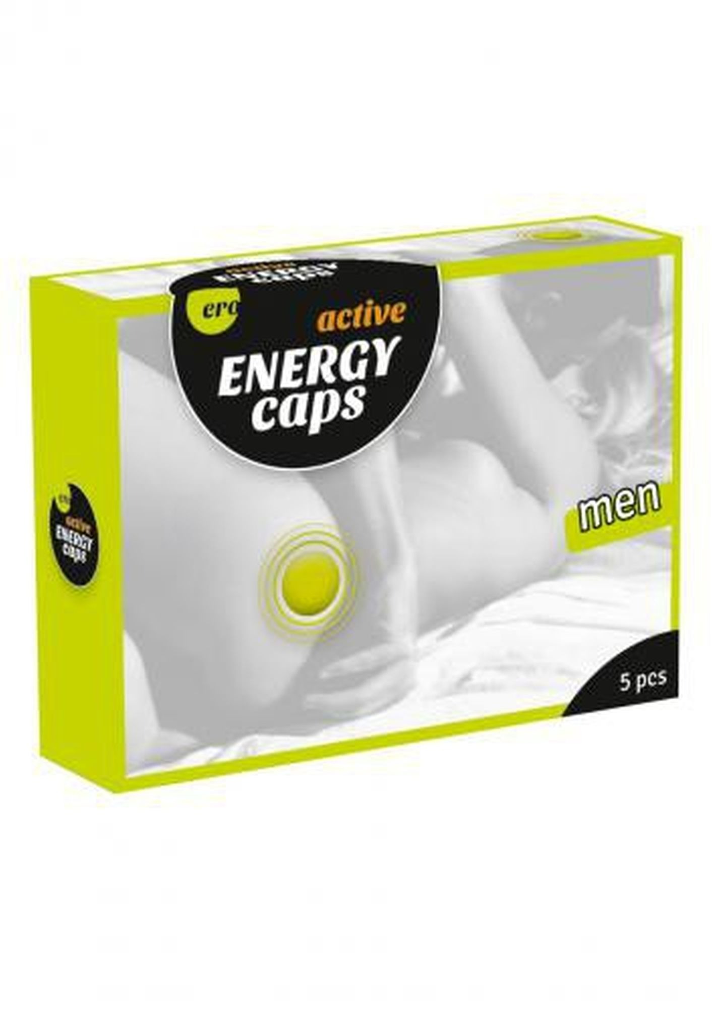 Збудливі капсули для чоловіків ERO Energy Caps (ціна 5 шт капсул в упаковці)