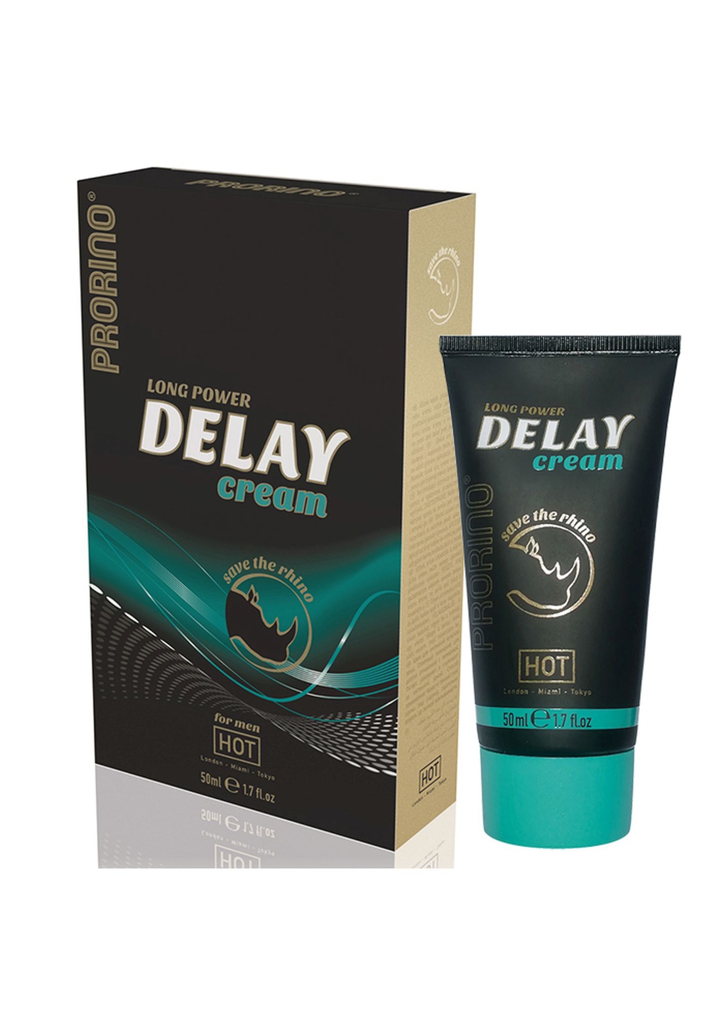 Крем прологантор для мужчин HOT Prorino Delay Cream, 50 мл
