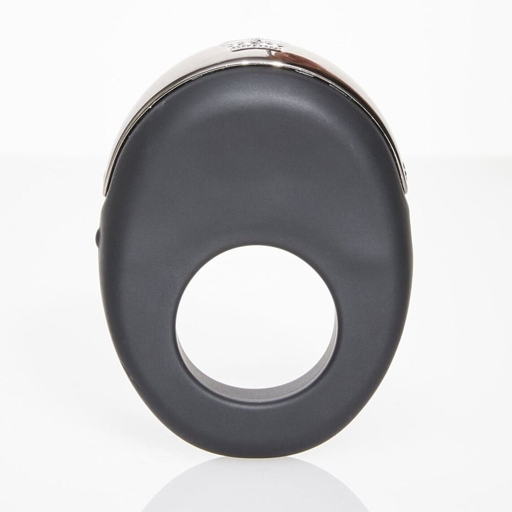 Кольцо на пенис с клиторальной стиммуляцией Hot Octopuss Atom Cock Ring Clitoral Stimulator, черное