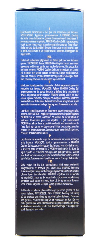 Інтимний гель Hot PRORINO Intimate Strong з ефектом охолодження, 100 мл