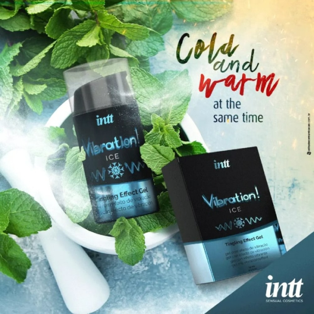 Рідкий вібратор Intt Vibration ICE (ефект охолодження) 15 мл