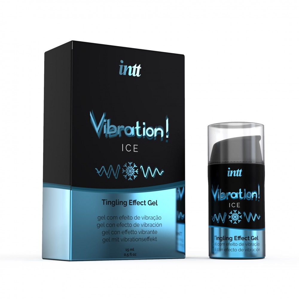 Рідкий вібратор Intt Vibration ICE (ефект охолодження) 15 мл