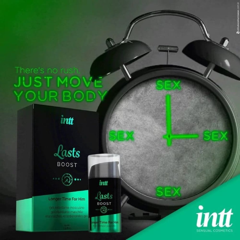 Пролонгатор для чоловіків Intt Lasts (15 мл)