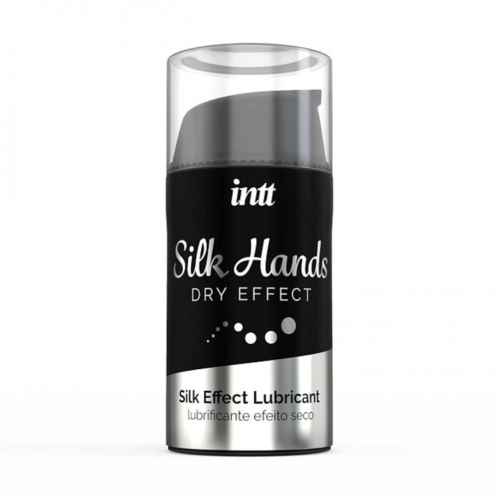 Лубрикант для мастурбації на силіконовій основі Intt Silk Hands, 15 мл