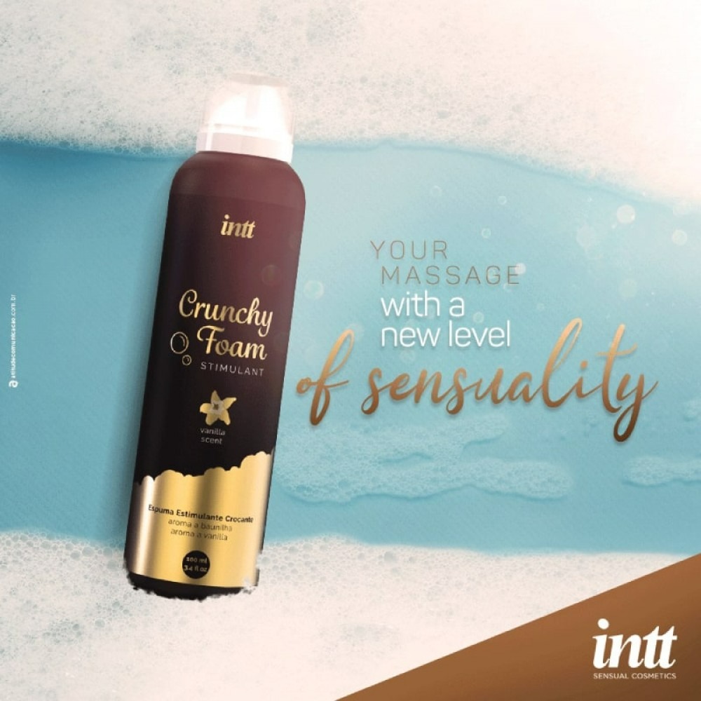 Массажная Пена Intt Crunchy Foam Vanilla, 150 мл