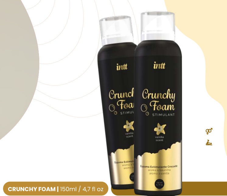 Массажная Пена Intt Crunchy Foam Vanilla, 150 мл