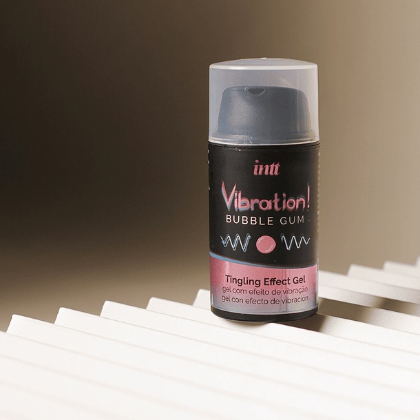Рідкий вібратор Intt Vibration Bubble Gum зі смаком жуйки, 15 мл