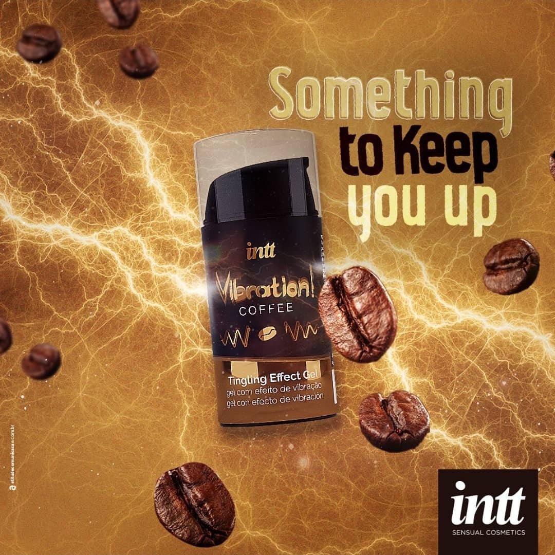 Рідкий вібратор Intt Vibration Coffee зі смаком кави, 15 мл