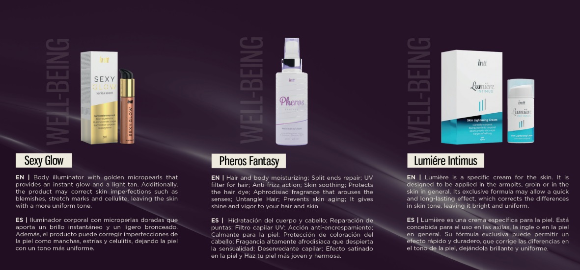 Крем шиммер для тіла з ароматом ванілі INTT Sexy Glow з ароматом ванілі, 60 мл