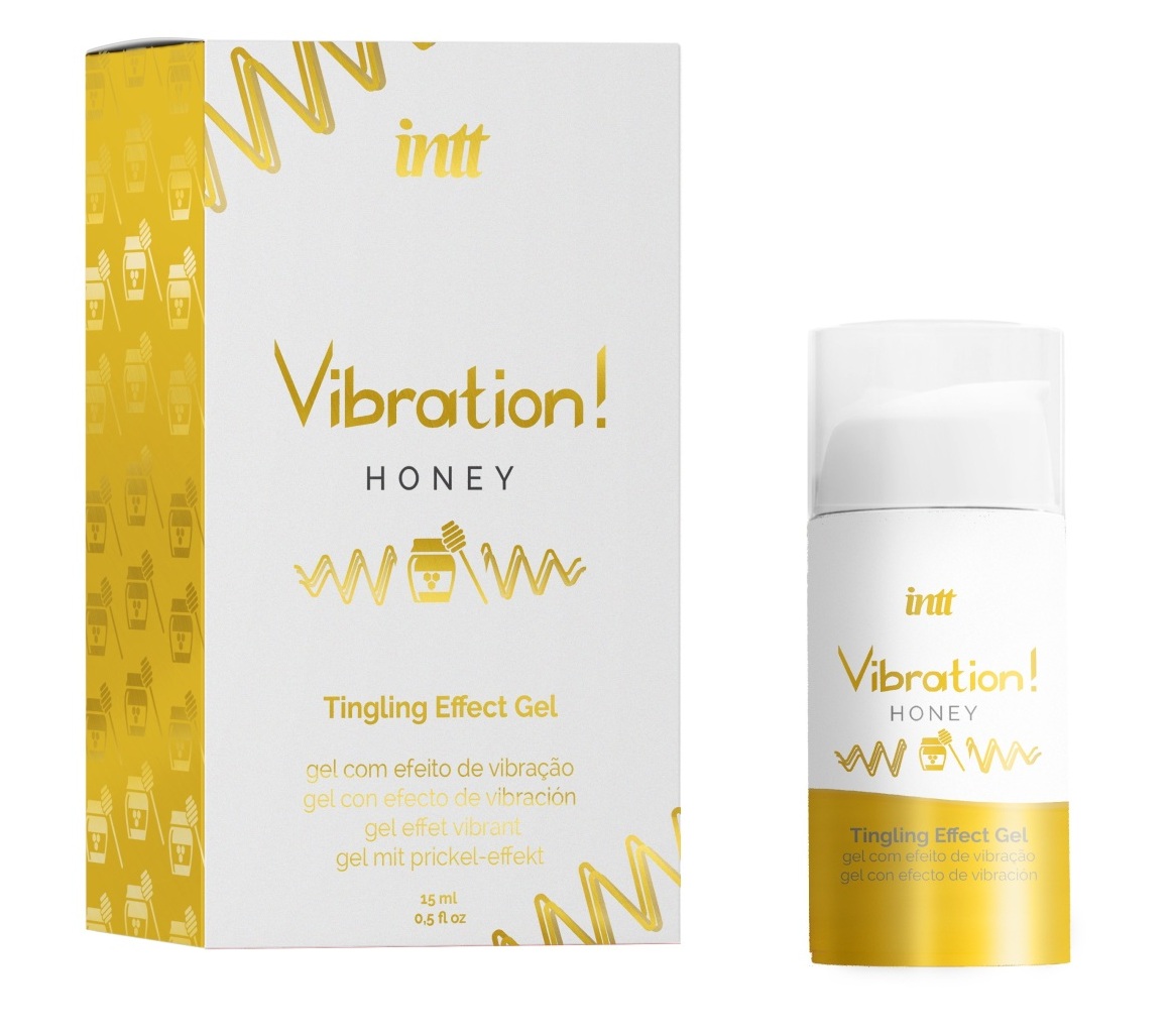 Жидкий вибратор Intt Vibration! Honey, 15 мл