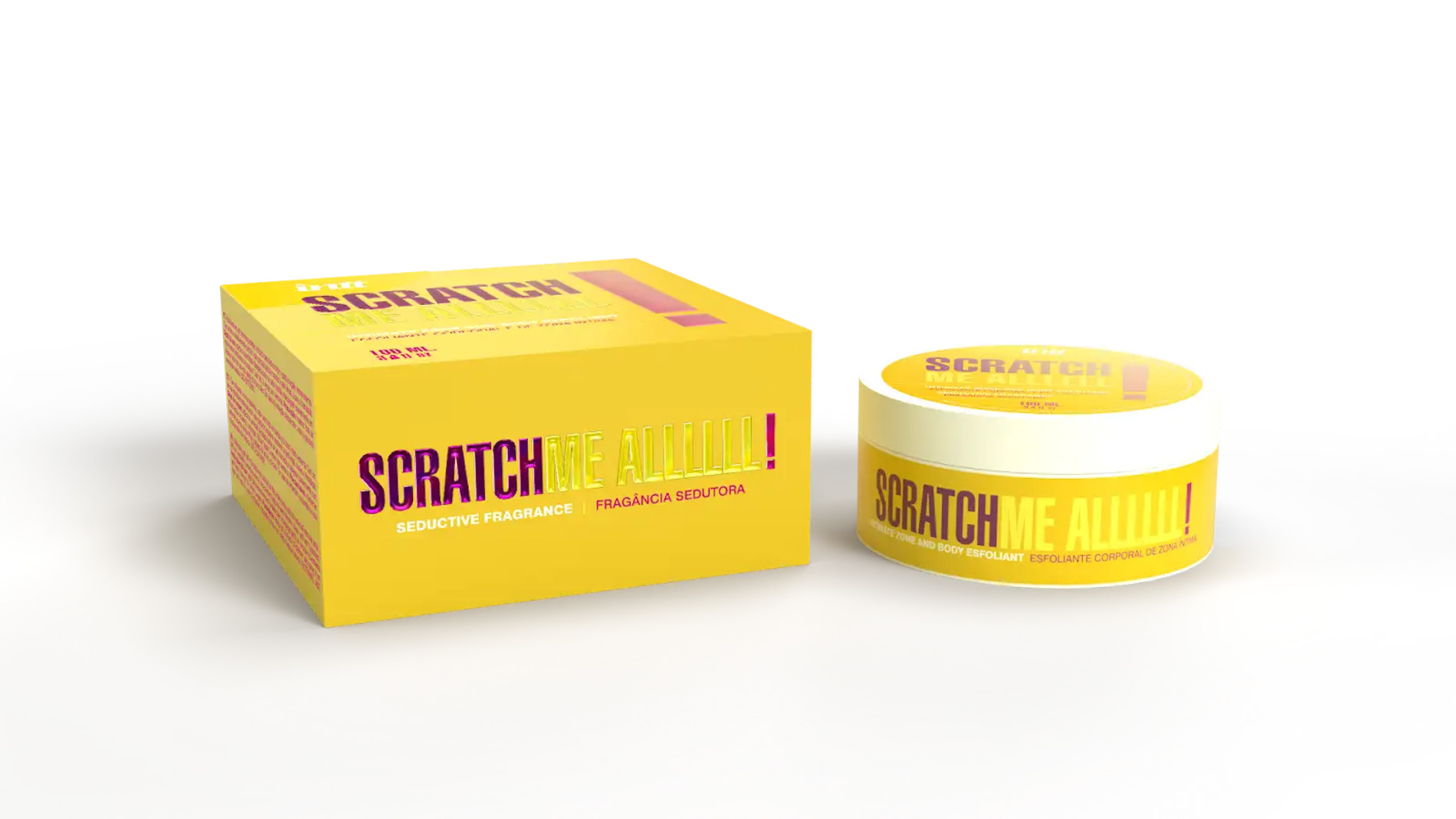 Скраб для тела Intt SCRATCH ME ALLLL! гель с микросферами, 100 мл