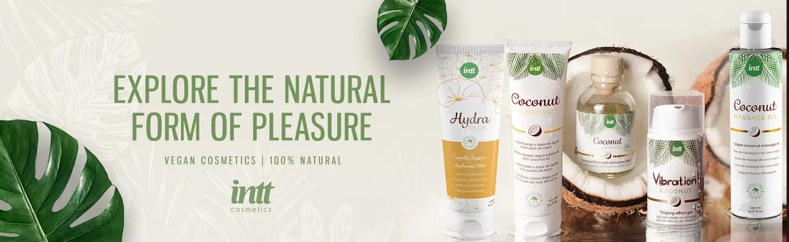 Олія для масажу Intt Coconut, 150 мл, з ароматом кокосу