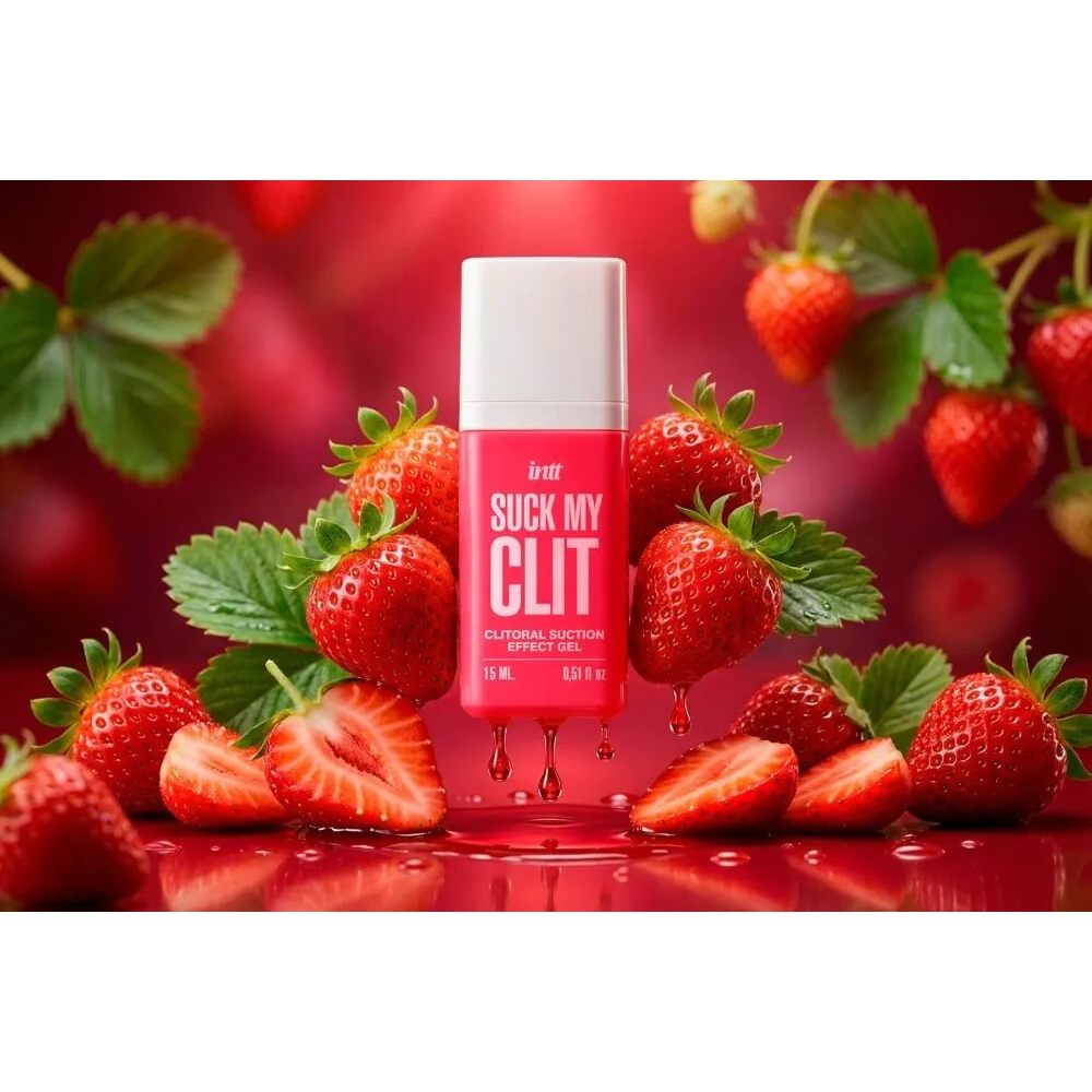 Гель для кліторальної стимуляції Intt Suck My Clit Wild Strawberry, 15 мл