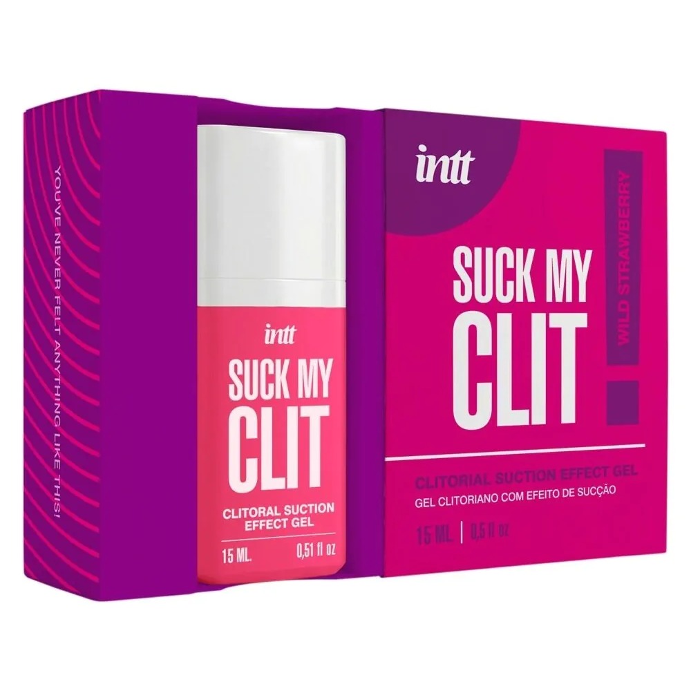 Гель для кліторальної стимуляції Intt Suck My Clit Wild Strawberry, 15 мл