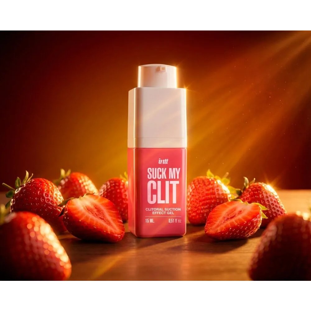 Гель для кліторальної стимуляції Intt Suck My Clit Wild Strawberry, 15 мл