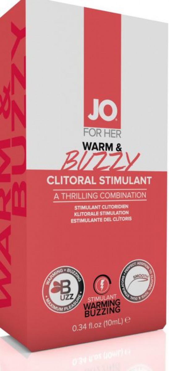 Збудливий кліторальний гель System JO WARM & amp; BUZZY (10 мл)