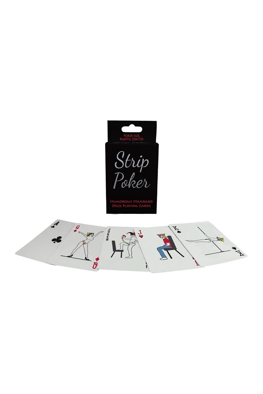 Карти для гри в покер Kheper Games Strip Poker зі стриптиз дизайном