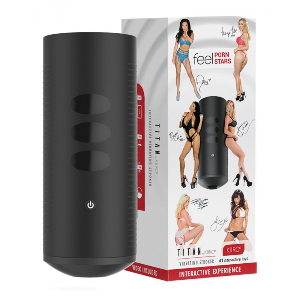 Мастурбатор інтерактивний, з 1500 вебкам (webcam), Kiiroo Titan