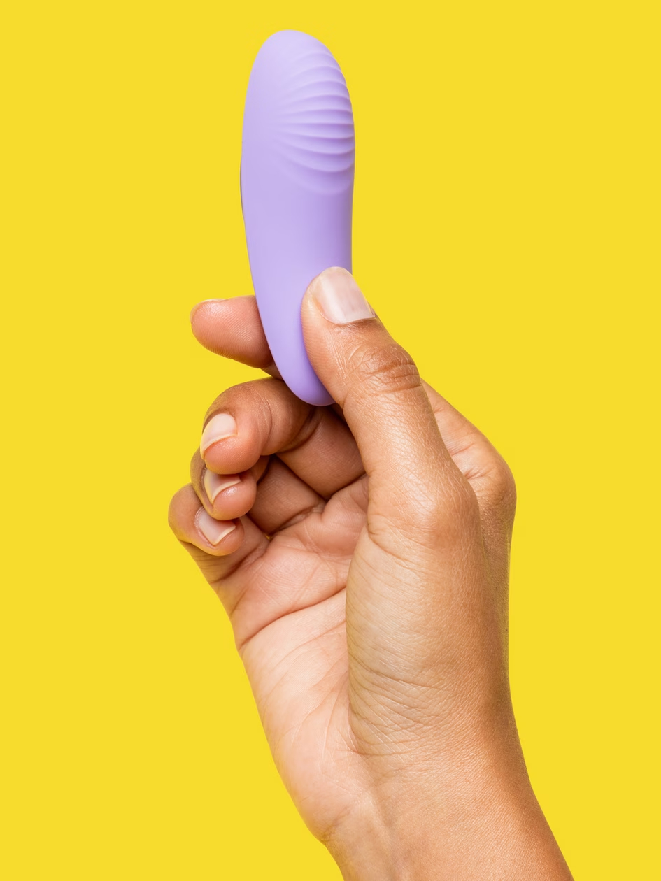 Вібратор в трусики з пультом Lovehoney Mon Ami Panty Vibrator для клітора, бузковий