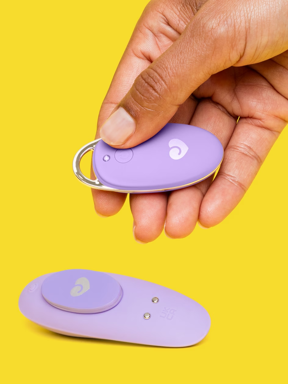 Вібратор в трусики з пультом Lovehoney Mon Ami Panty Vibrator для клітора, бузковий