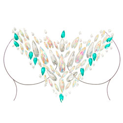 Наклейка з коштовностями Leg Avenue Ceres Jewels Sticker O/S