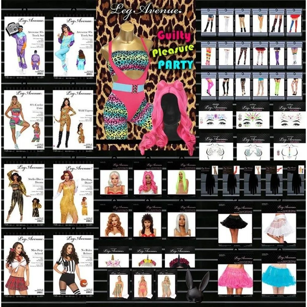 Самоклеючі прикраси для обличчя та тіла Leg Avenue Dahlia face jewels sticker