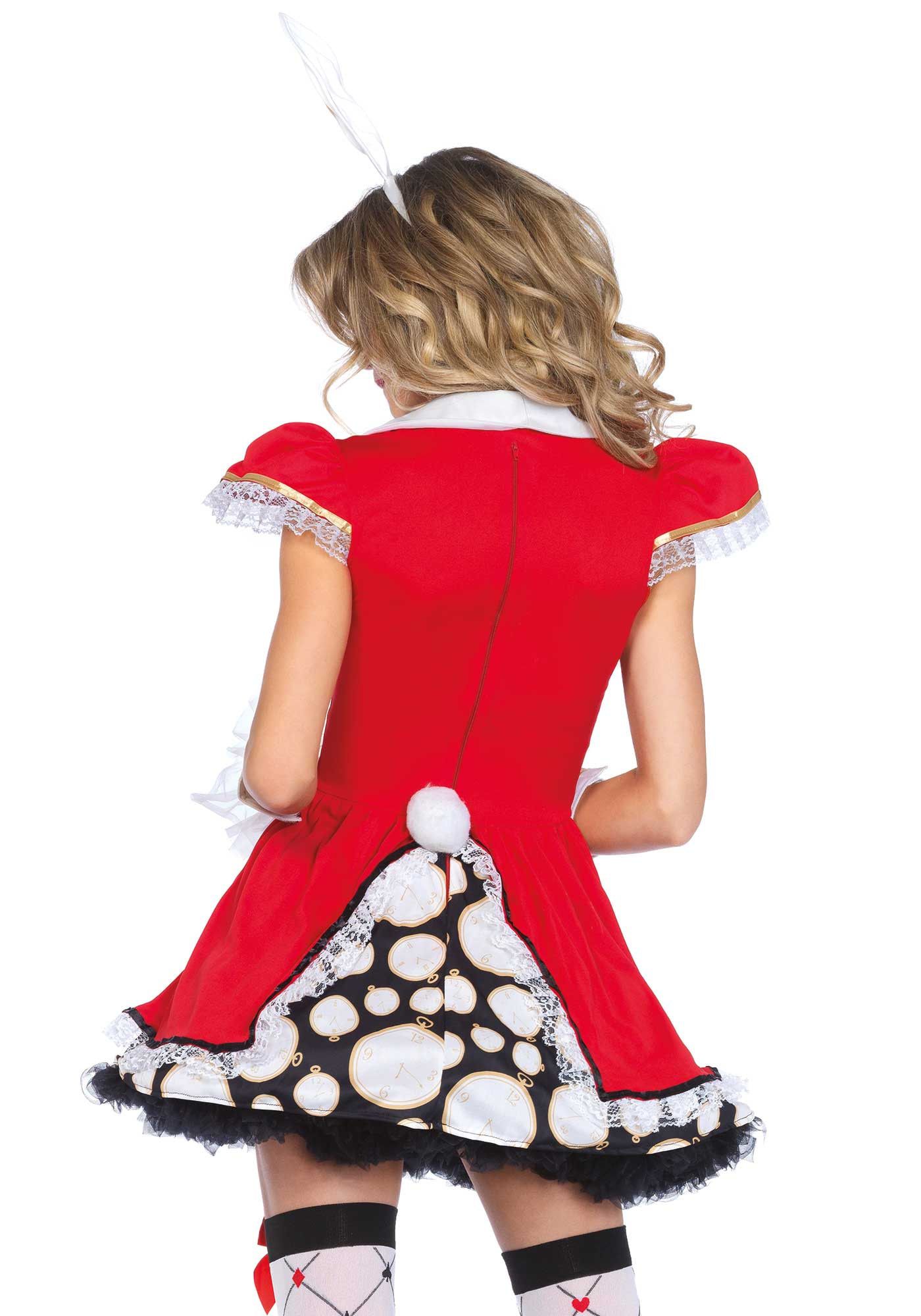 Костюм Білий Кролик Leg Avenue Tick Tock White Rabbit M/L