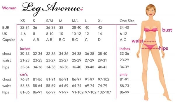 Костюм черниці Leg Avenue Sultry Sinner 1X-2X