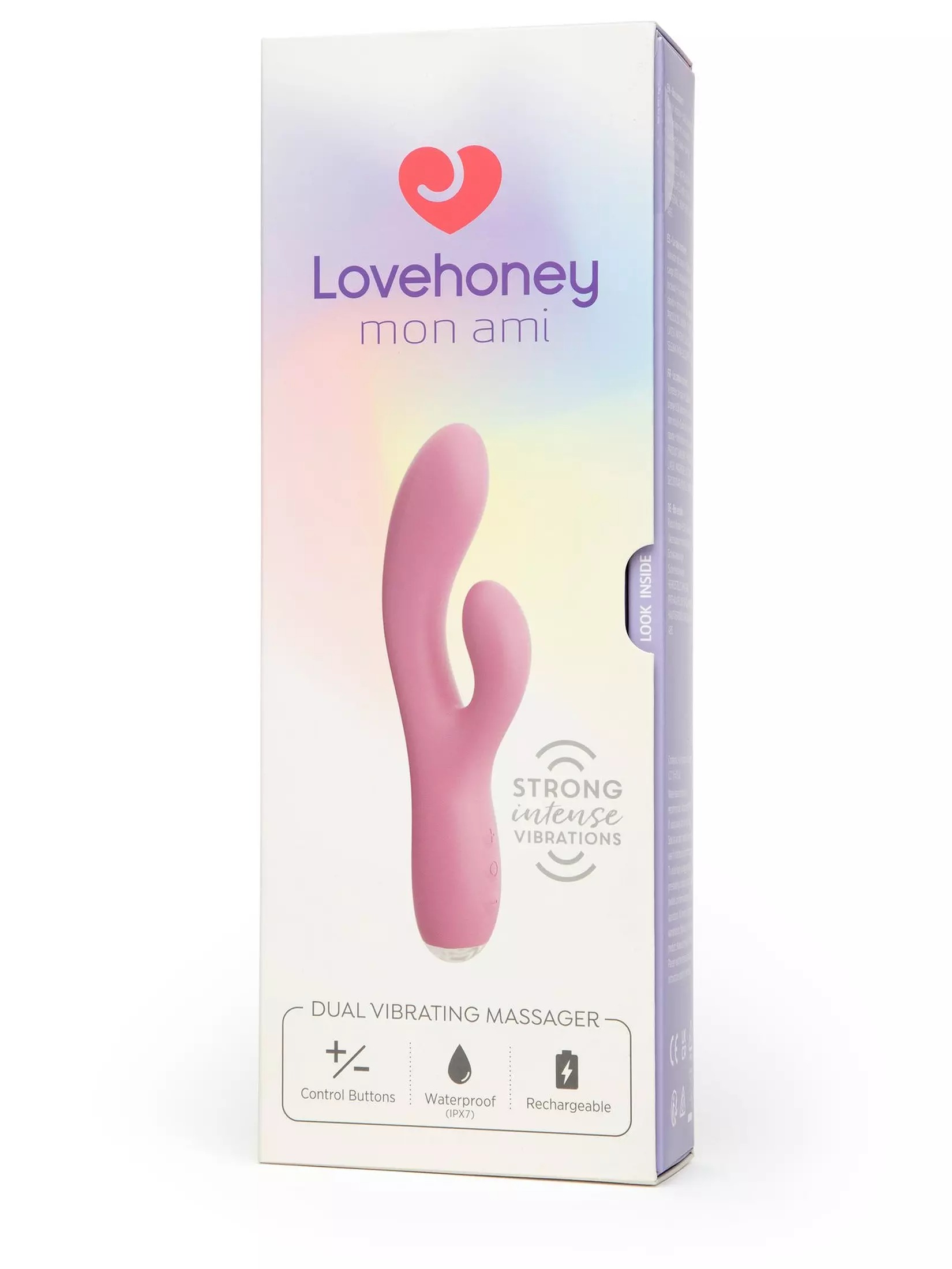 Вібратор-кролик Lovehoney Mon Ami для точки G, рожевий