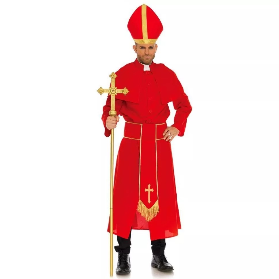 Костюм Кардинал чоловічий Leg Avenue Costume Cardinal Red ML