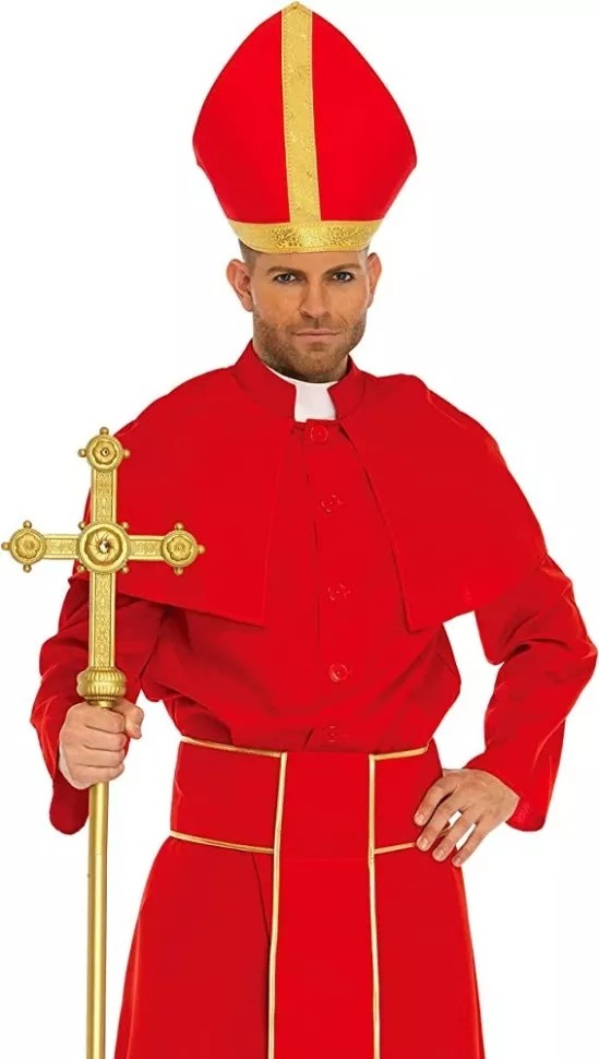 Костюм Кардинал мужской Leg Avenue Costume Cardinal Red ML