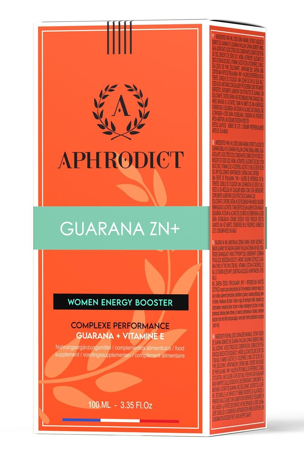 Универсальный энергетик стимулятор Ruf Aphrodict Guarana Zn+, 100 мл