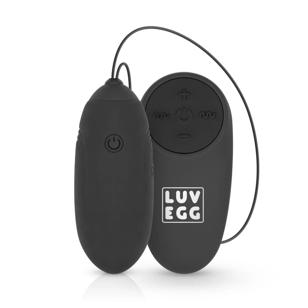 Вагінальне яйце з вібрацією, з дистанційним пультом MAGIC EGG 3.0 чорне