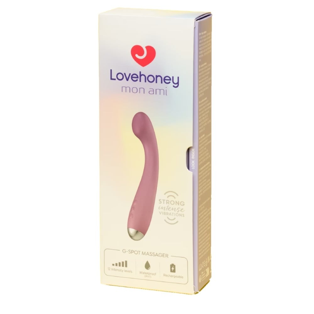 Вібратор для точки G Lovehoney Mon Ami G-spot, фіолетовий