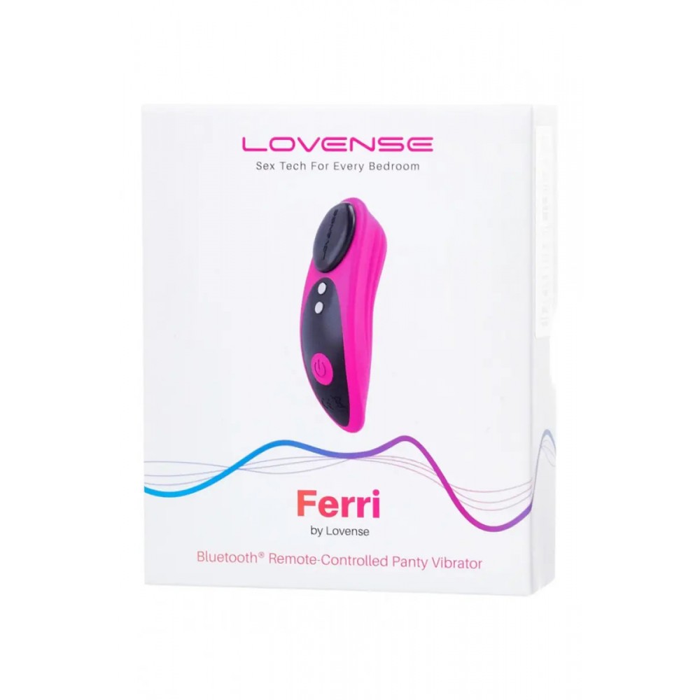 Вибратор в трусики с фуннкцией управления смартфоном Lovense Ferri