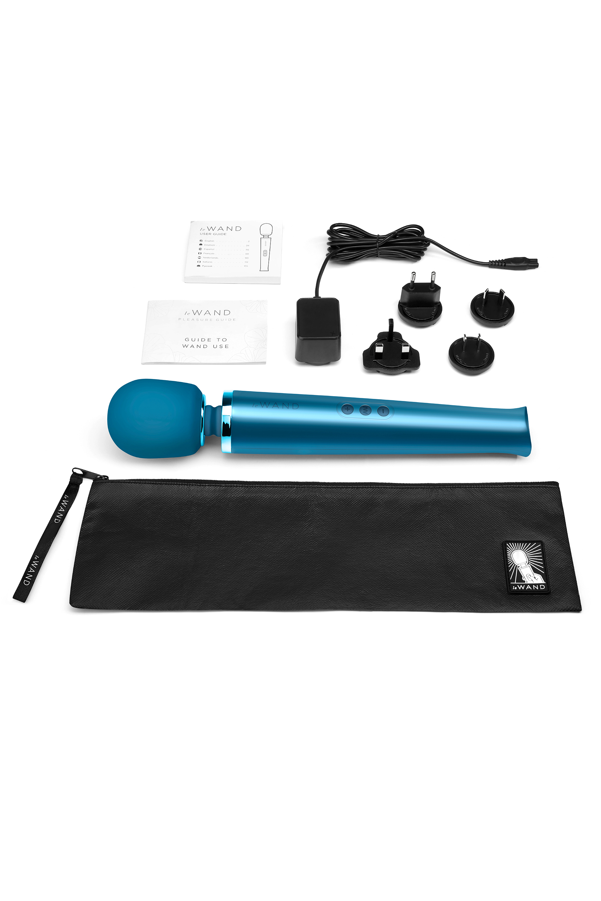 Вібратор мікрофон Le Wand RECHARGEABLE MASSAGER, тихоокеанський синій