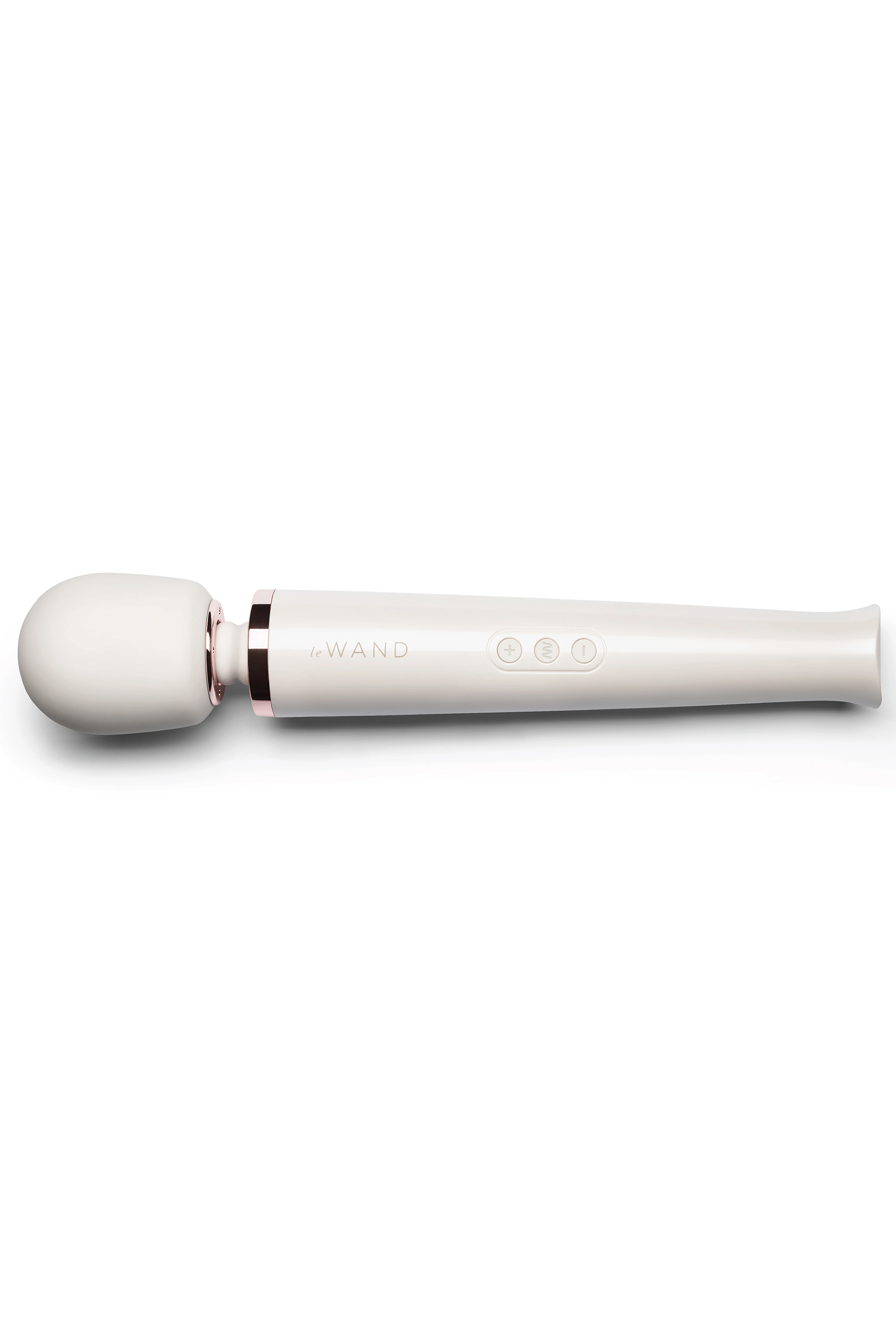 Вібратор мікрофон Le Wand RECHARGEABLE MASSAGER, перлово-білий
