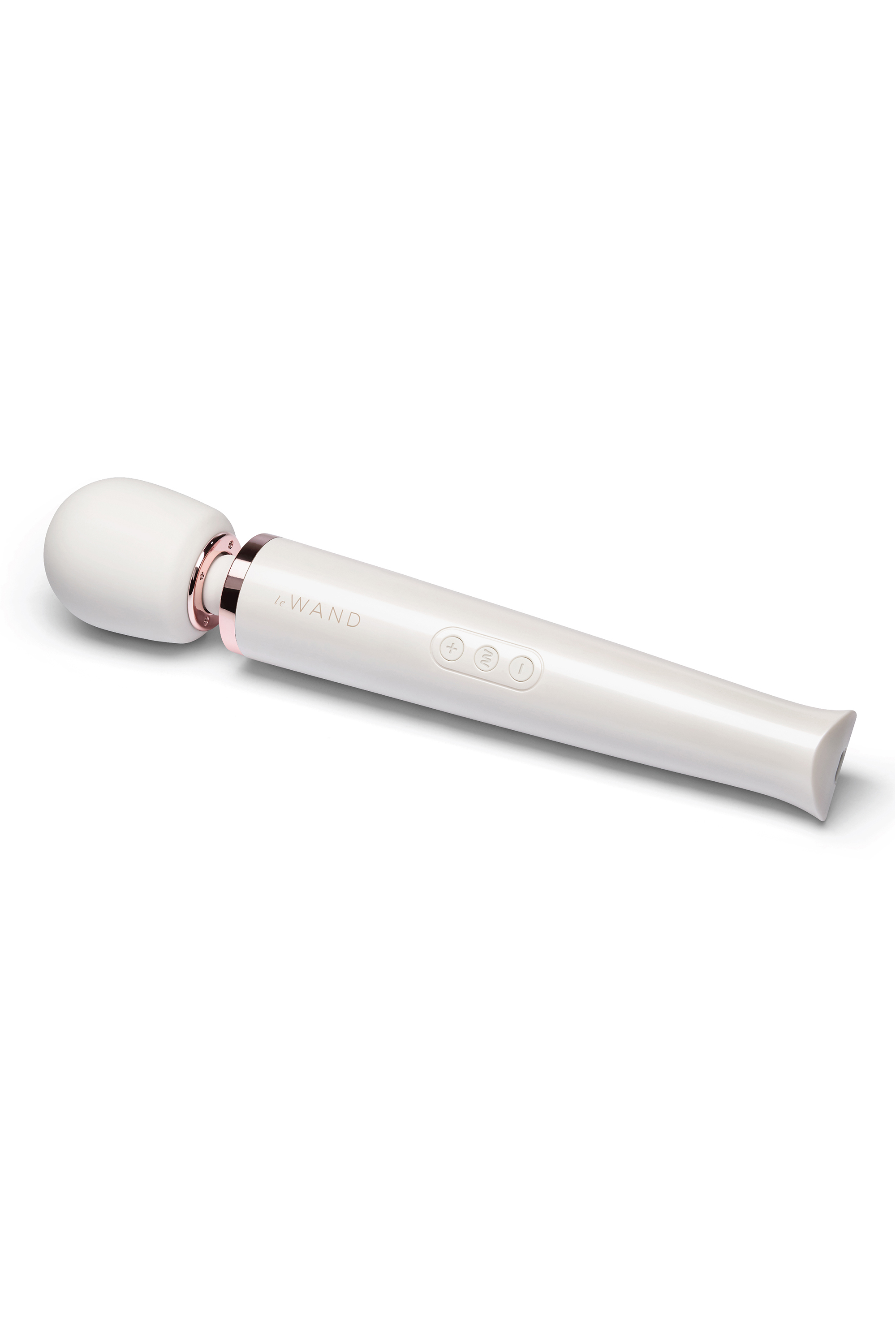 Вібратор мікрофон Le Wand RECHARGEABLE MASSAGER, перлово-білий