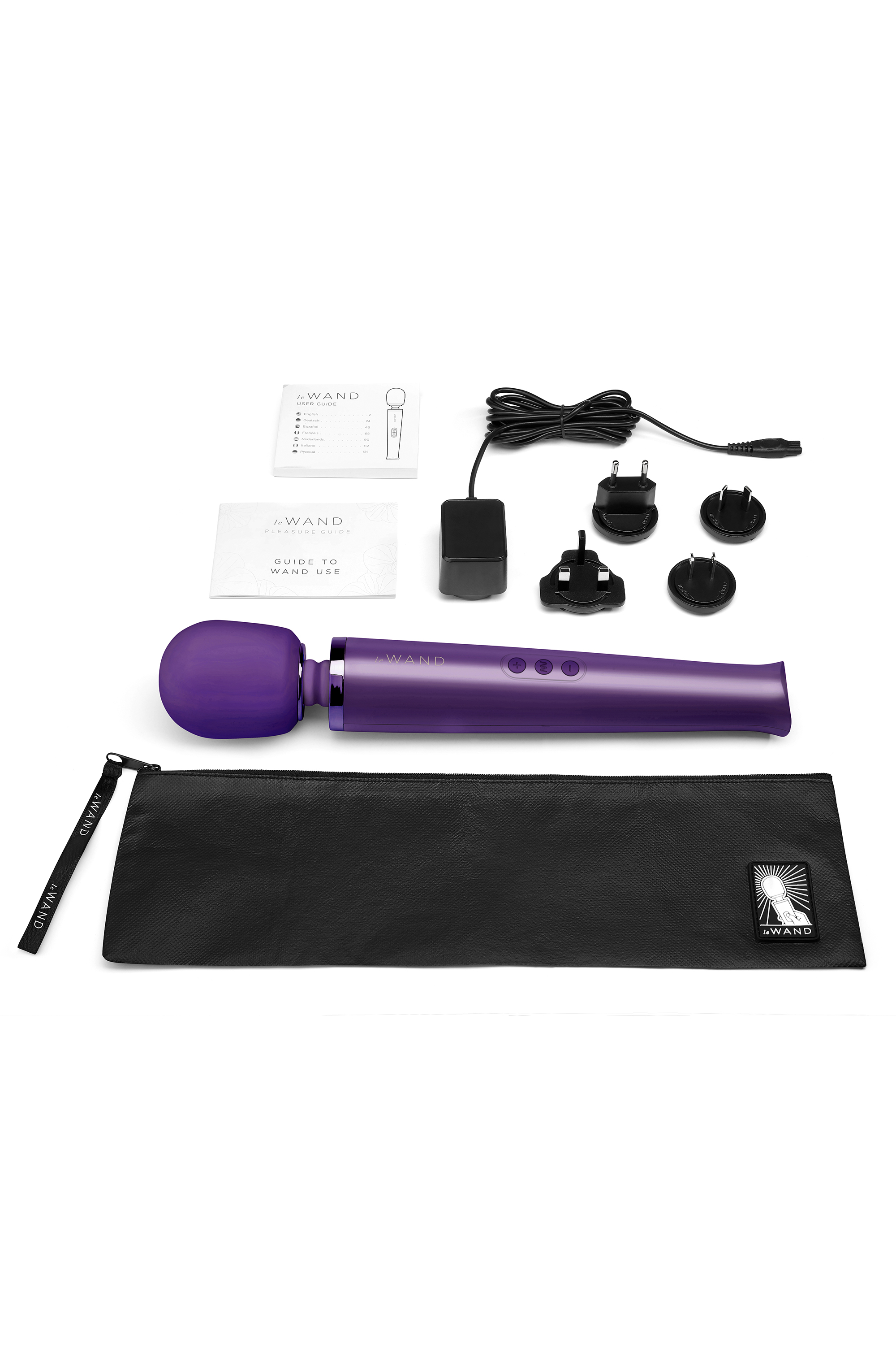 Вібратор мікрофон Le Wand RECHARGEABLE MASSAGER, фіолетовий
