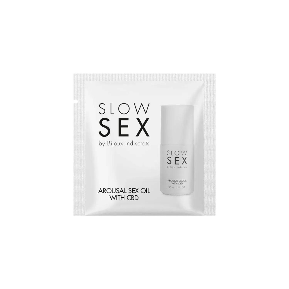 Пробник Масло для еротичного масажу CBD Slow Sex Bijoux Indiscrets