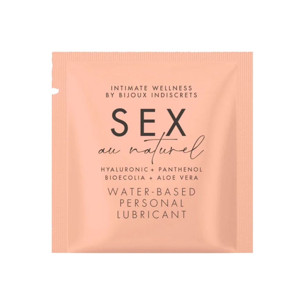 Сашет/Лубрикант на водній основі Bijoux Indiscrets Sex Au Naturel, 2 мл