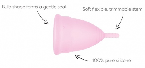 Менструальні чаші Mae B Menstrual Cups Size S - Pink