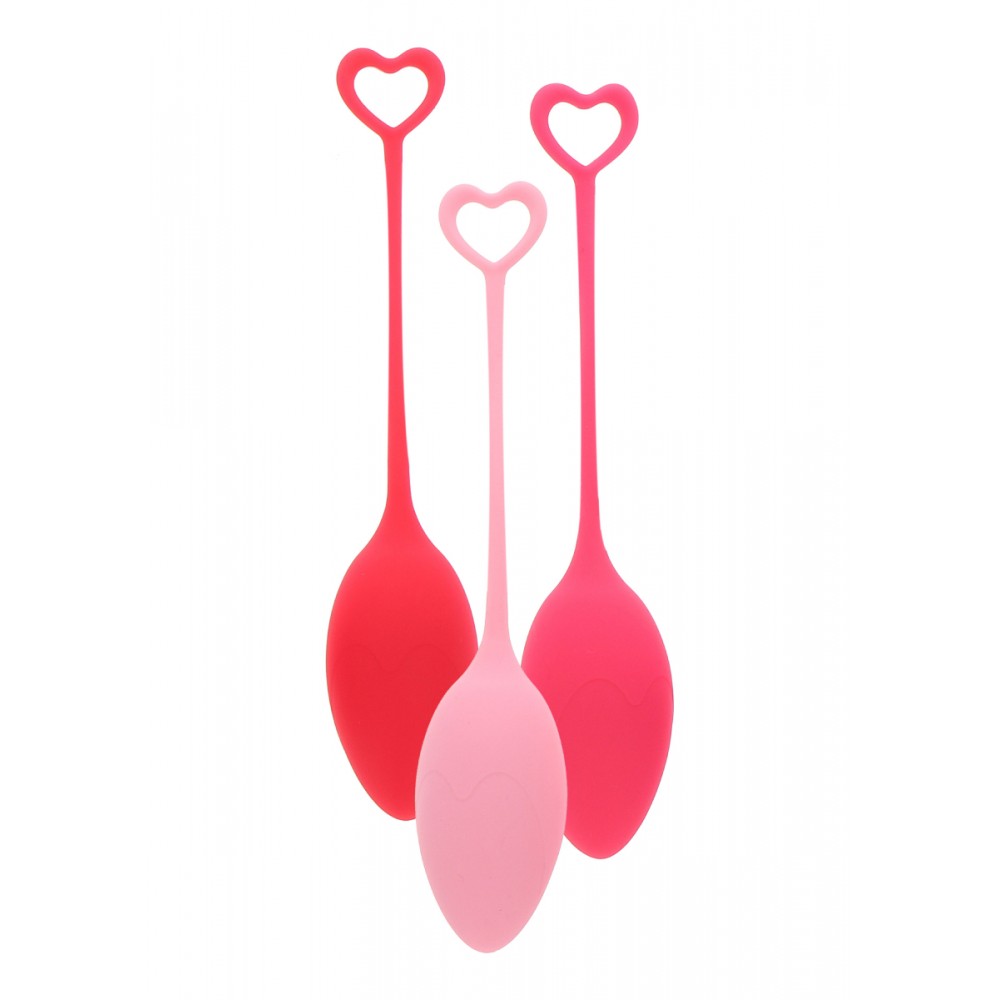 Набір вагінальних кульок Mae B Pelvic Floor Exercise Kegel Balls - Red
